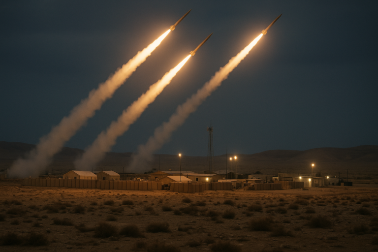 Iran Launches Missile Barrage at U.S. Base in Jordan After Brief Pause in Hostilities